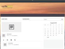 Tablet Screenshot of nativebuzz.com